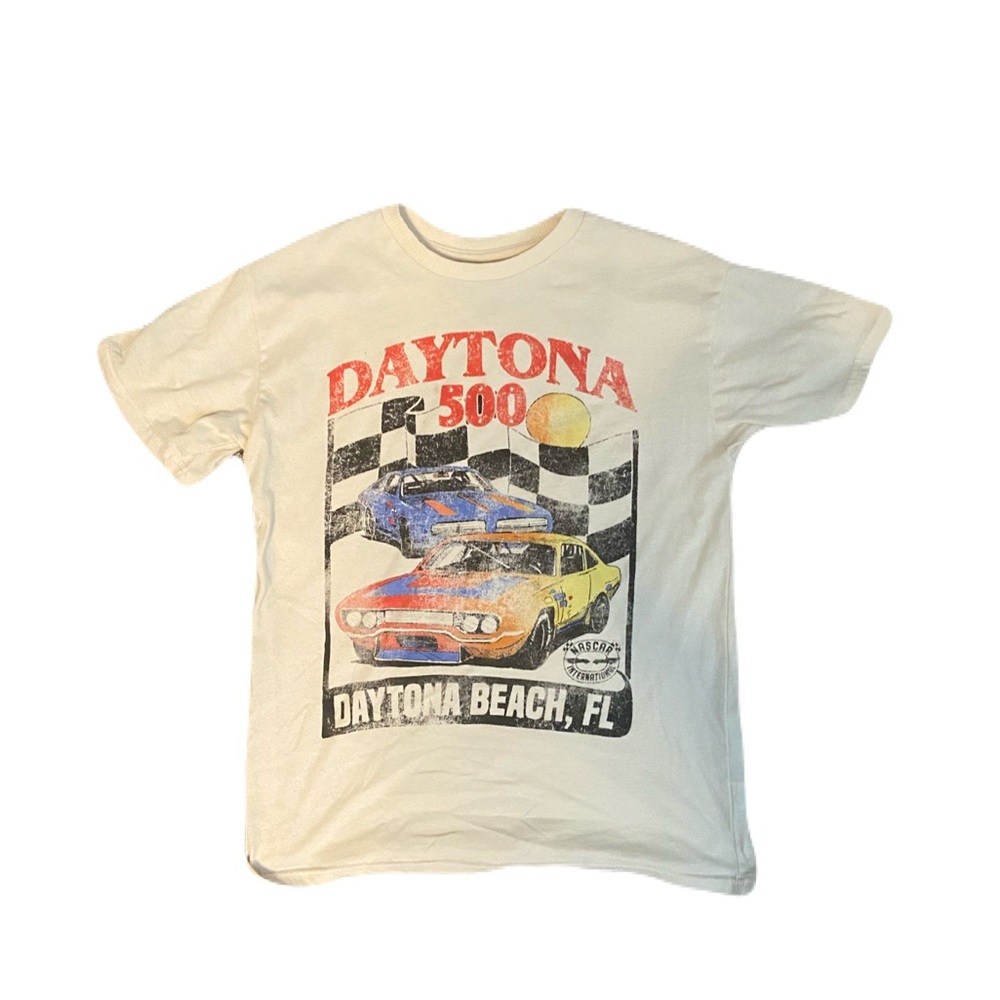 Nascar Cream Daytona 500 T-Shirt
